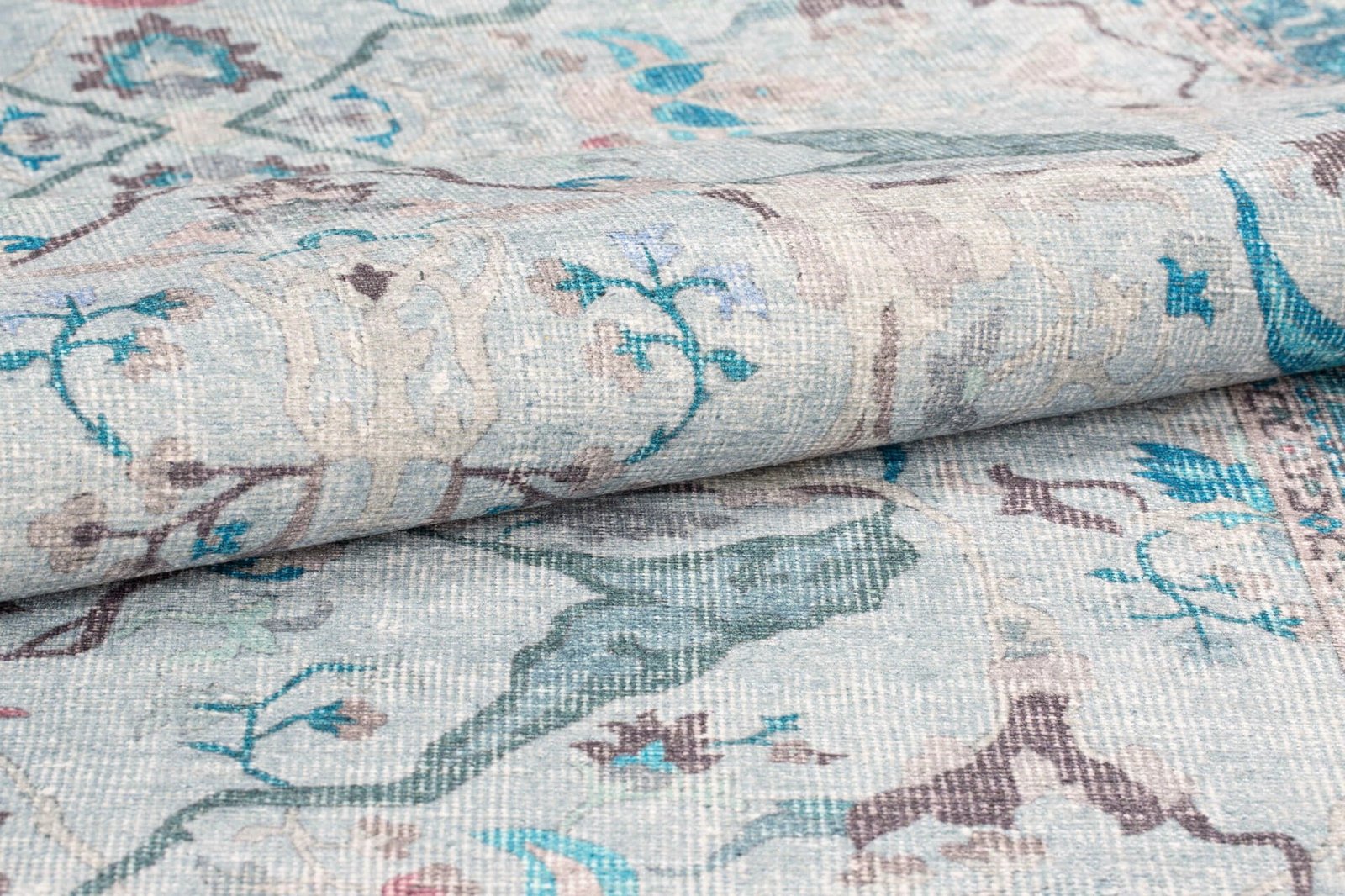 Qilim Conceptum Hypnose, Dorian Chenille, blu, 230x330 cm