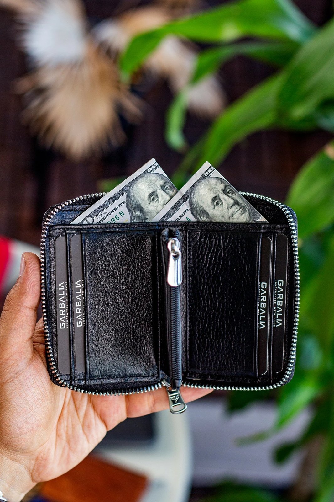 Portofol unisex Zoozie Bags Sydney, ngjyrë e zezë