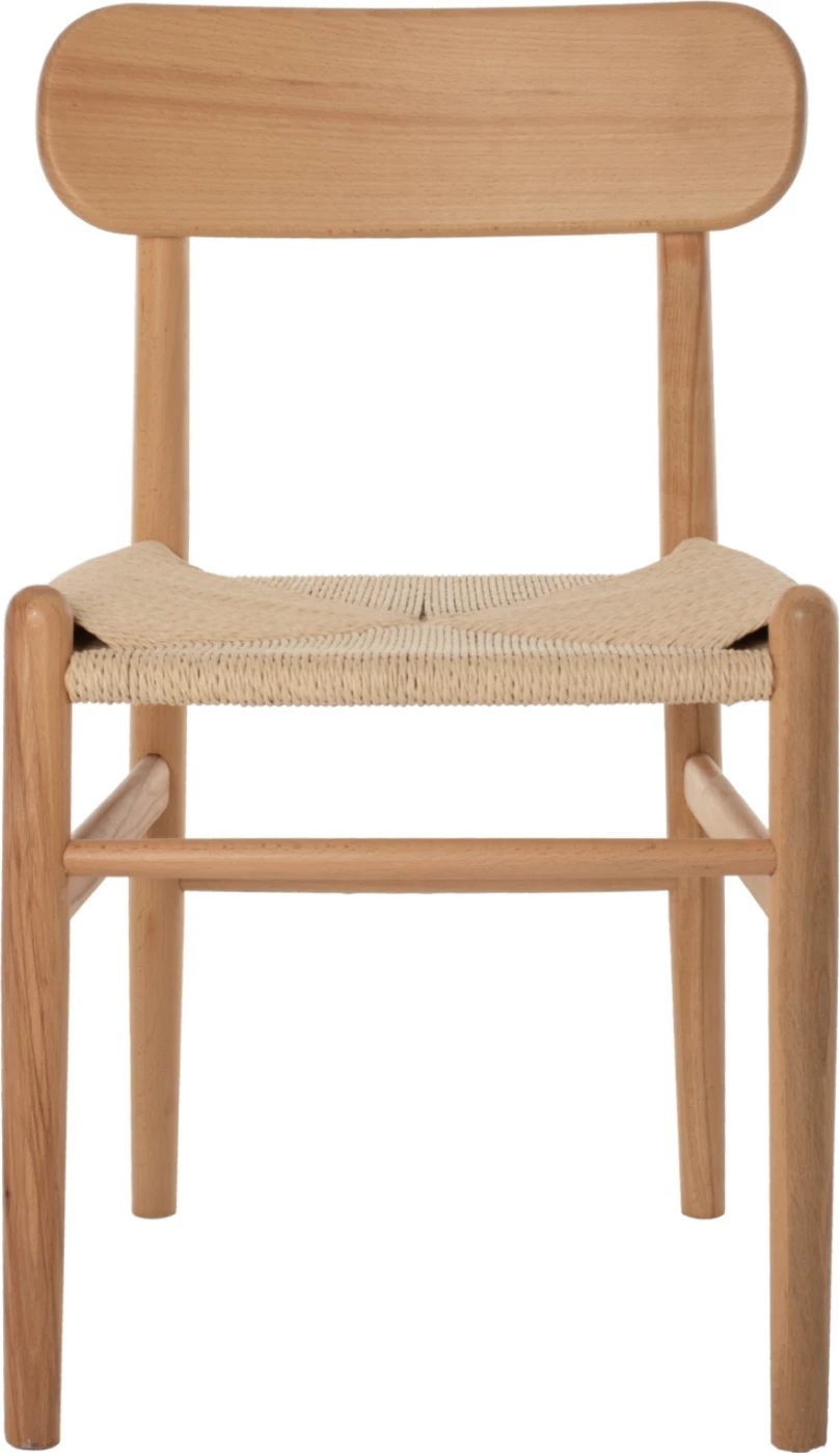 Karrige për ngrënie HELSINKI FH9492.01 dru ahu dhe litar ngjyrë natyrale 46.5x41x80H cm