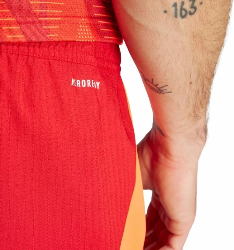 Shorce për meshkuj adidas Tiro 24, të kuqe dhe portokalli