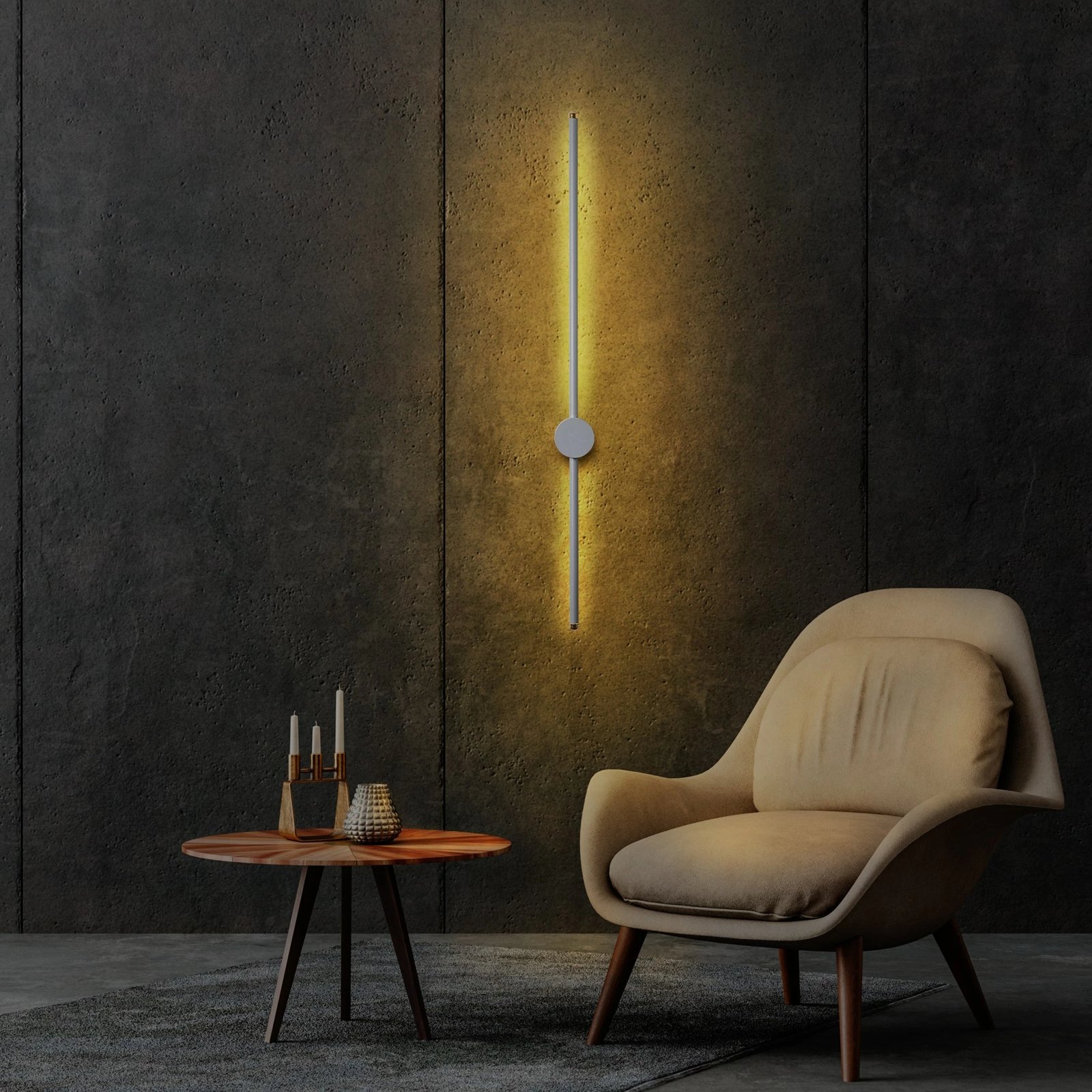 Llambë muri Opviq, Sword - 13485, ngjyrë gri