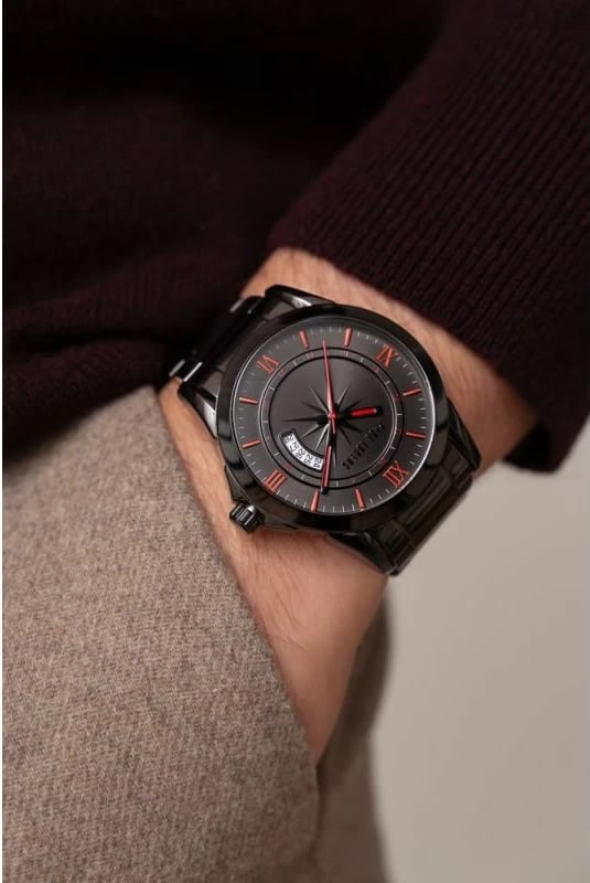 Orë dore për meshkuj Paul Lorens, e zezë