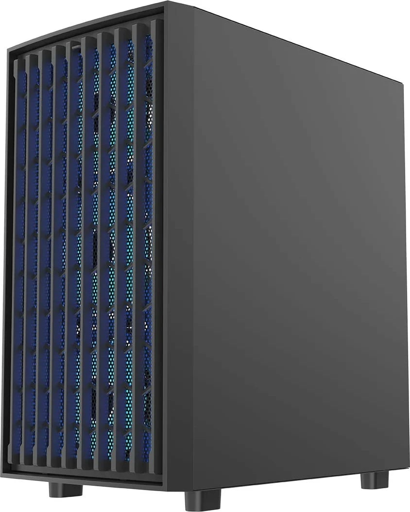 Kasë MODECOM Breeze ARGB FLOW Midi, ATX, xham i temperuar, e zezë