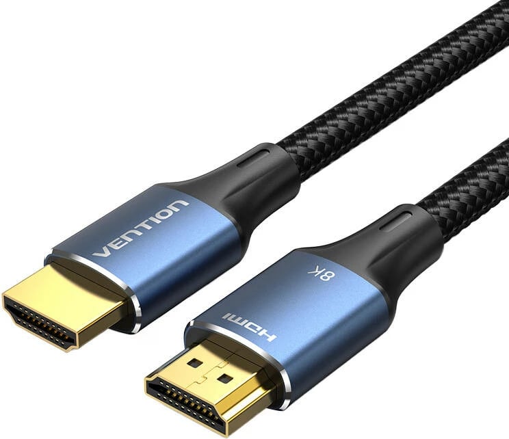 Kabllo HDMI 2.1 Vention ALGLH, 2m, 8K 60Hz/4K 120Hz, Blu