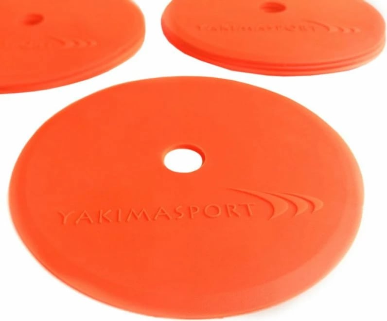 Set Markuesish Yakimasport për Fusha të Sheshta, 10 copë, Ngjyrë Portokalli