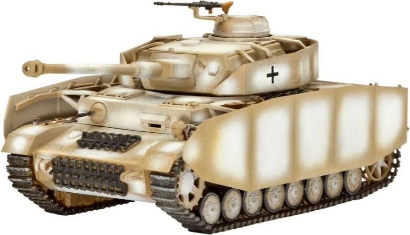 Model plastik tanku Revell PzKpfw IV Ausf. H, 1:72, set me ngjyra dhe ngjitës Model plastik tanku Revell PzKpfw IV Ausf. H, 1:72, set me ngjyra dhe ngjitës