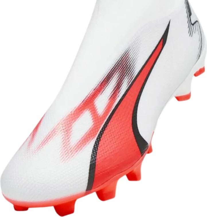 Këpucë futbolli për meshkuj Puma, të bardha