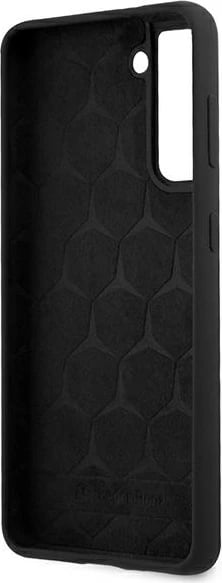 Mbështjellës Mercedes MEHCS21MSILBK për Samsung Galaxy S21+, Silicone Line, i zi