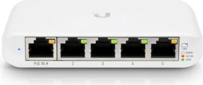 Switch Ubiquiti UniFi Flex Mini (3-pack), Managed, Gigabit Ethernet, PoE, Bardhë