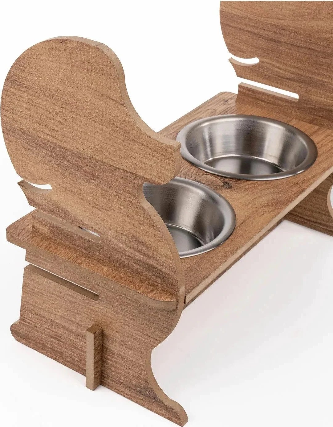 Enë ushqimi për kafshë, dy kupë, Paws & Whiskers, Apvm9