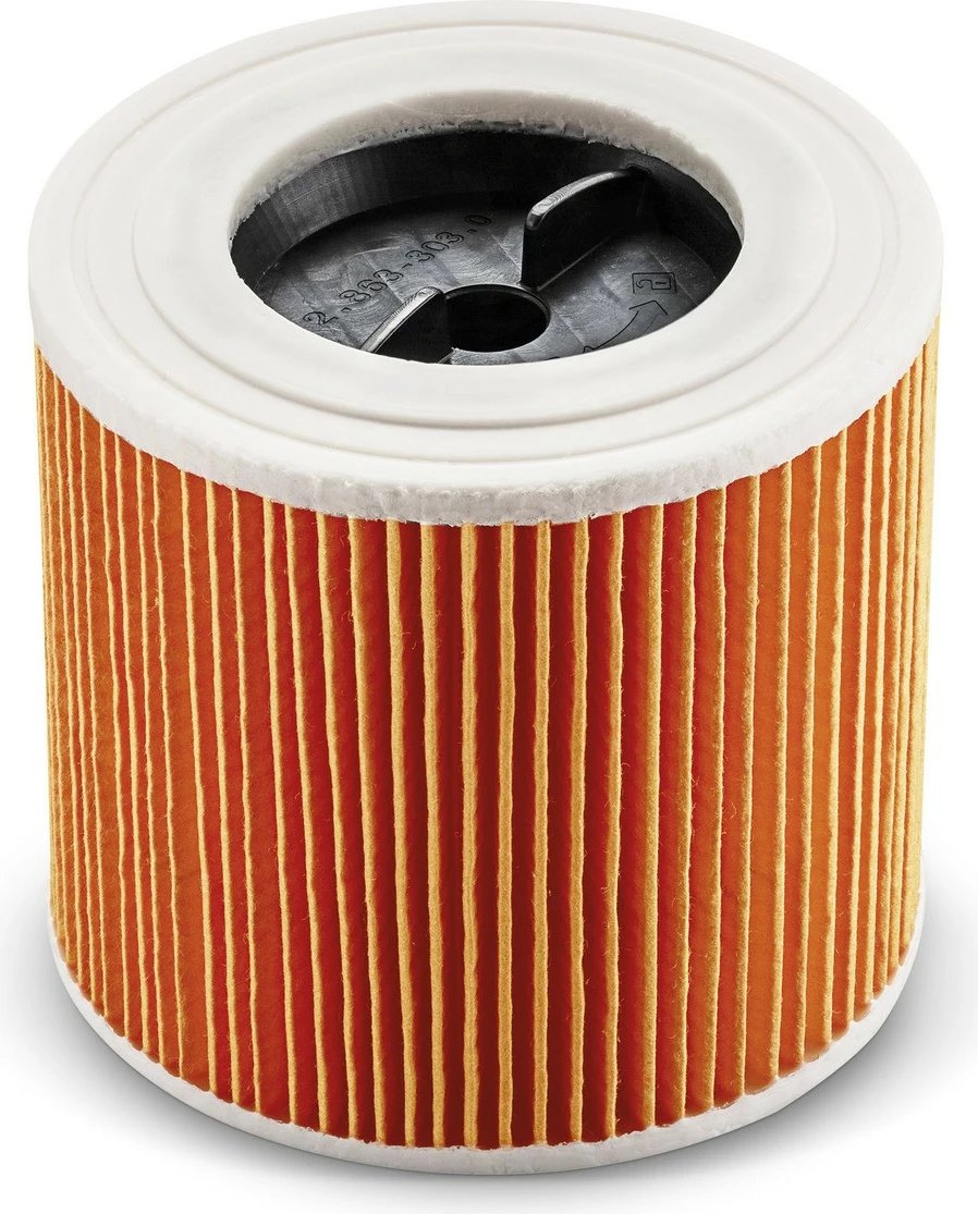 Filtër cartridge Karcher 2.863-303.0 për fshesë me korent WD/SE, portokalli