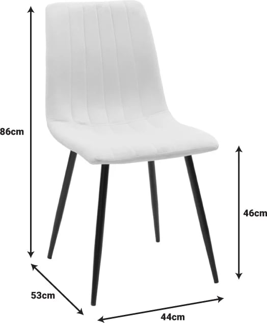 Tavolinë me karrige Balou-Noor, set 5 copë, MDF i zi, karrige kadife të gjelbra, D120x73cm