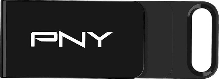 Pendrive PNY Elite 256GB, USB-C 3.2, e zezë