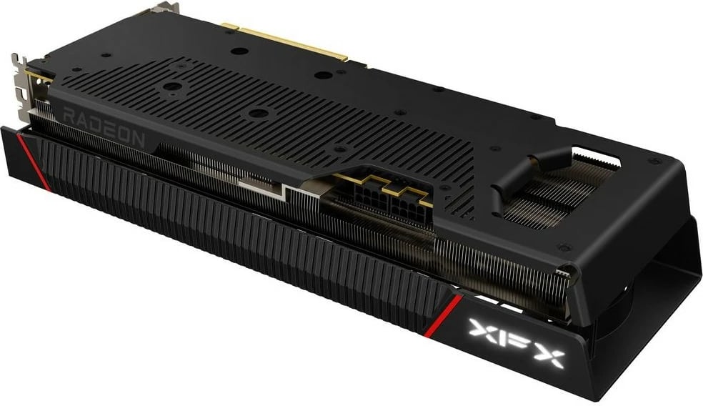 Kartelë grafike XFX RX 7800 XT 16GB QuickSilver, GDDR6, 3 ventilatorë, e zezë
