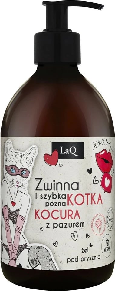 Xhel dushi për femra LaQ Piwonia Cow Baby Shower Gel 500ml Xhel dushi për femra LaQ Piwonia Cow Baby Shower Gel 500ml