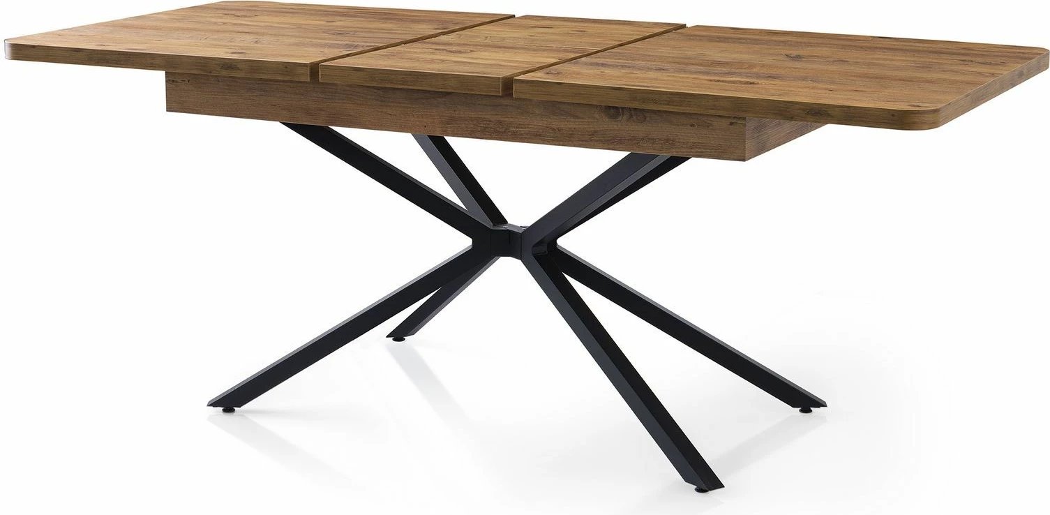 Tavolinë ngrënie me zgjatje, ngjyrë kafe, Skye Decor, Falcon - 2961