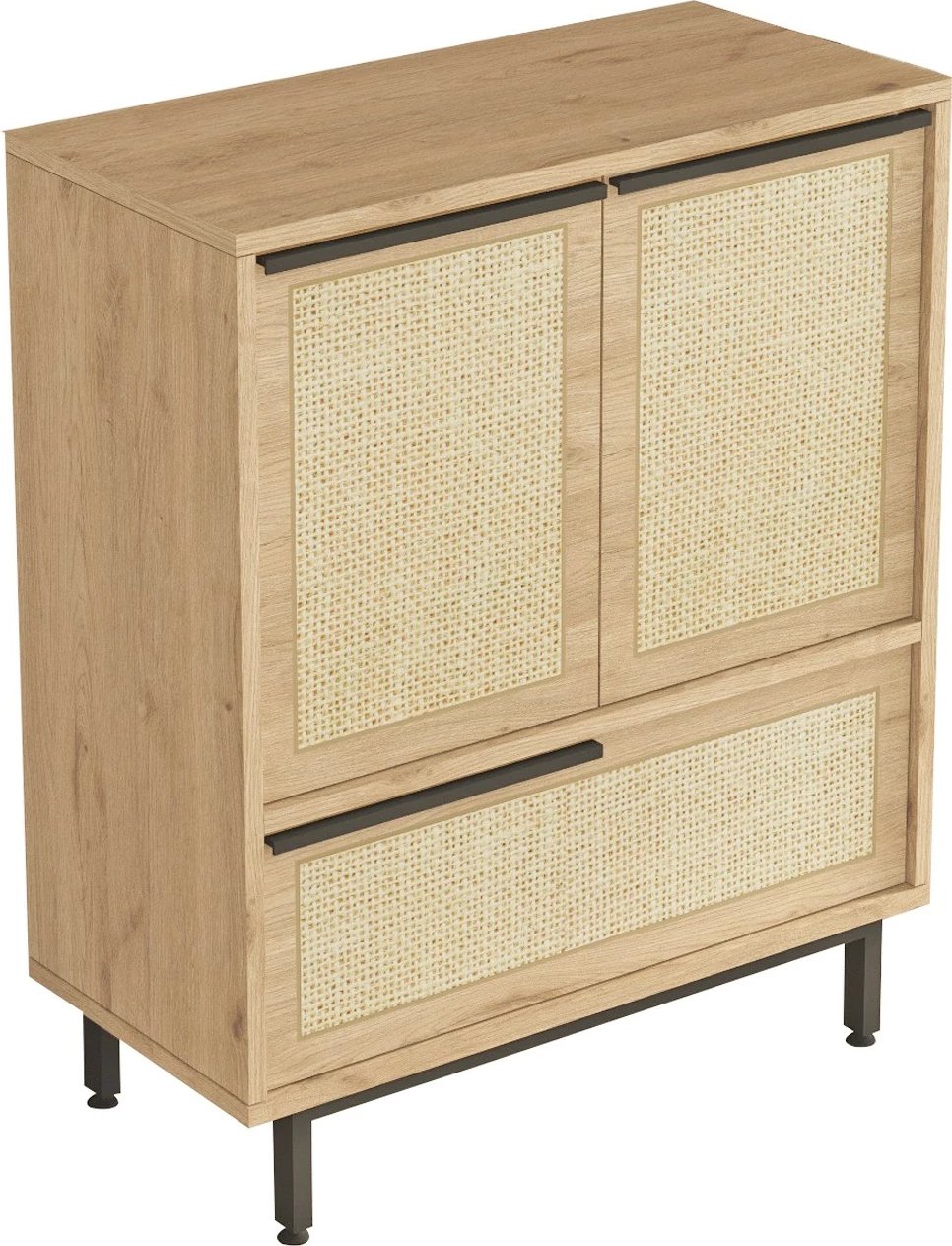 Dollap për këpuca Skye Decor, On8C-Su, ngjyrë arrë dhe lis