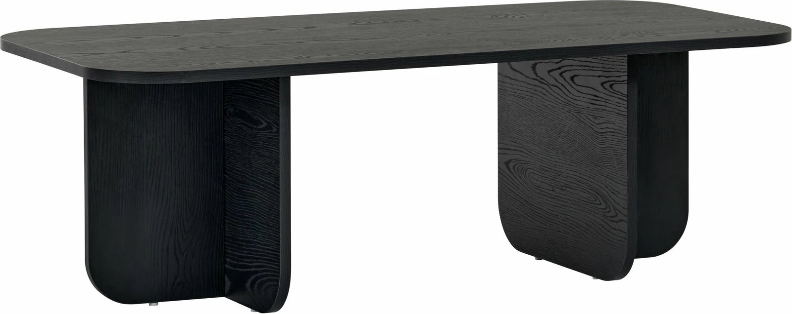 Tavolinë kafeje Nordure, Akira, ngjyrë dru e zezë