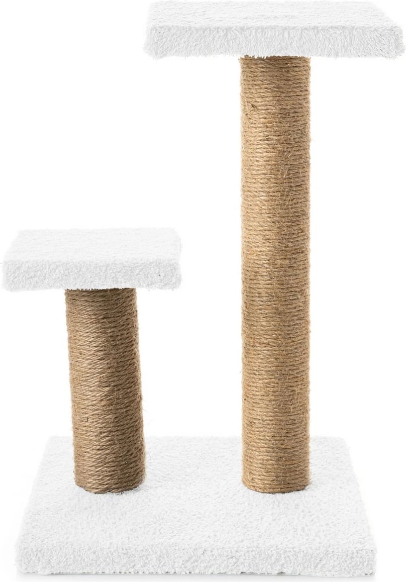 Dërrasë gërvishtëse për mace, e bardhë, Paws & Whiskers, TIR2KT40WHT