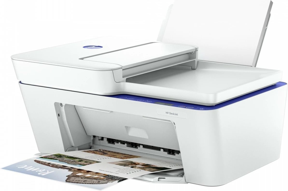 Printer multifunksional HP DeskJet 4230e, 60K30B, me ngjyra, Bardhë/Blu