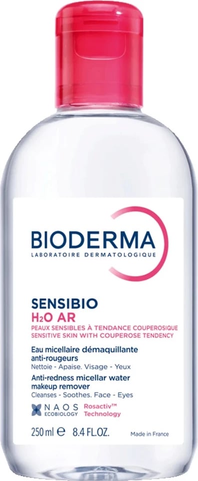 Ujë micelar Bioderma Sensibio H2O AR për femra 250ml