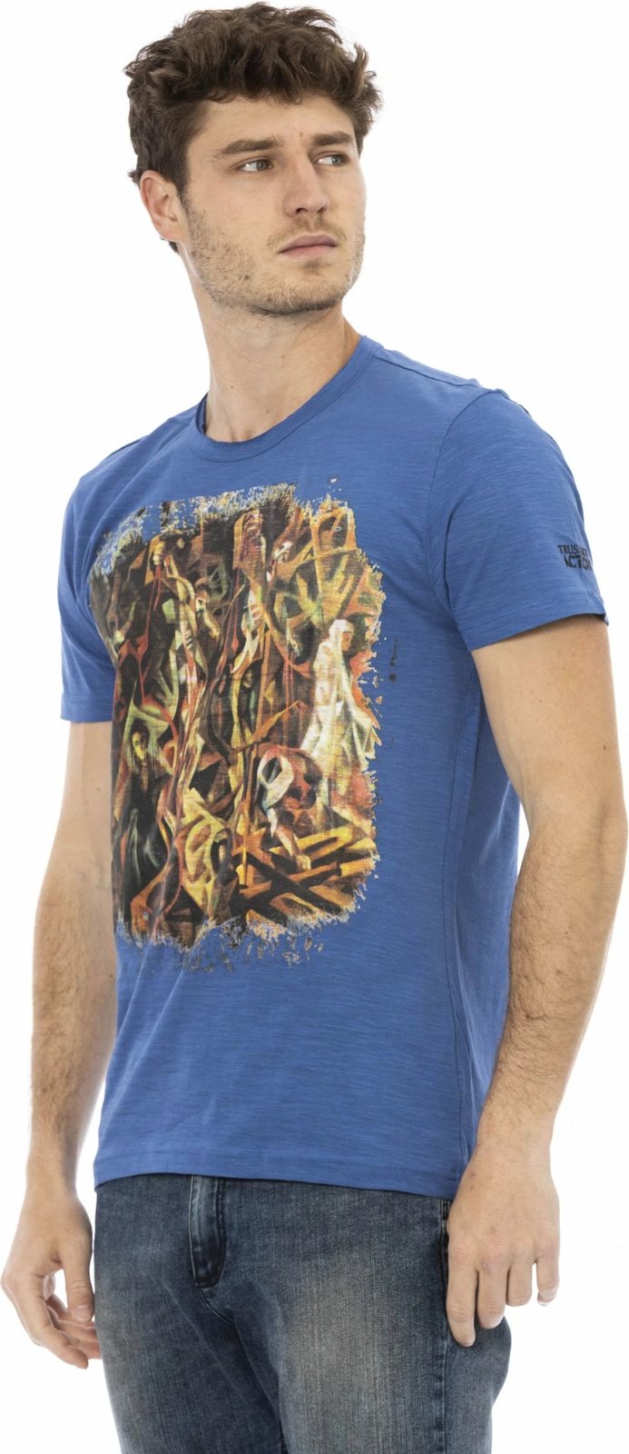 Maicë për meshkuj Trussardi Action, e kaltër