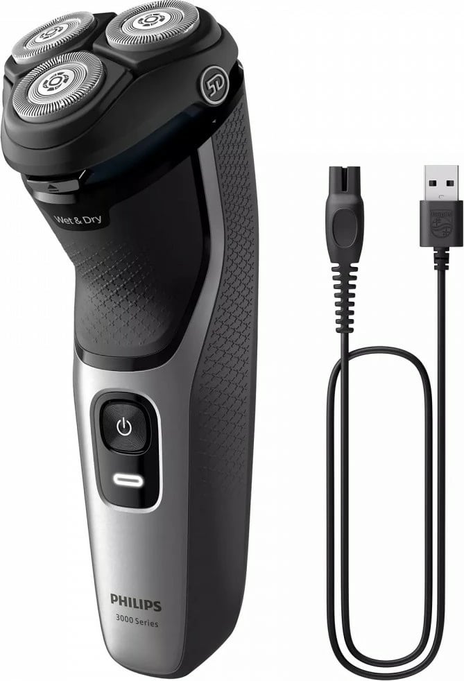 Makinë rroje Philips Shaver Series 3000 S3143/00, për meshkuj, Argjend