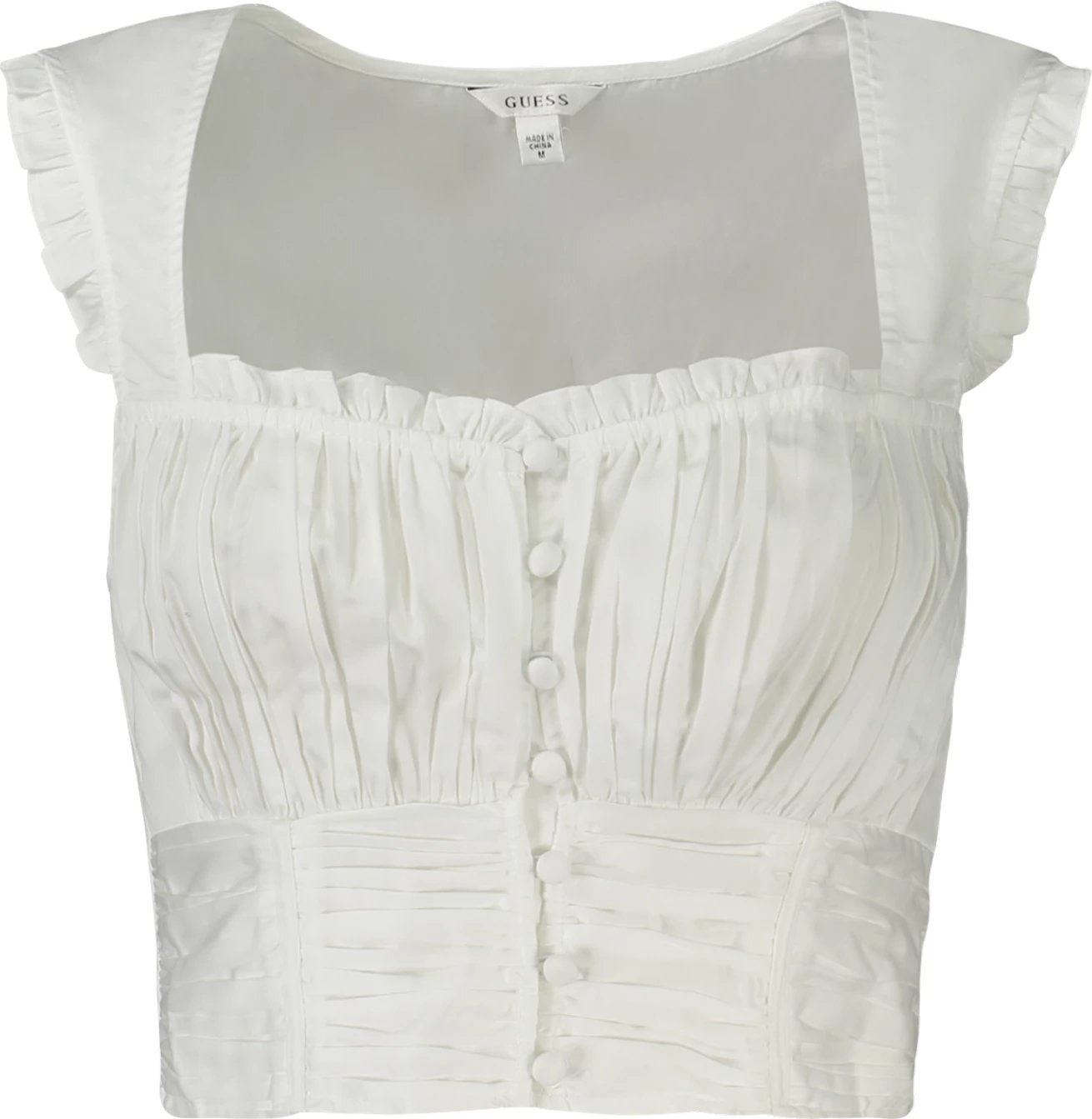 Maicë femra GUESS JEANS, e bardhë