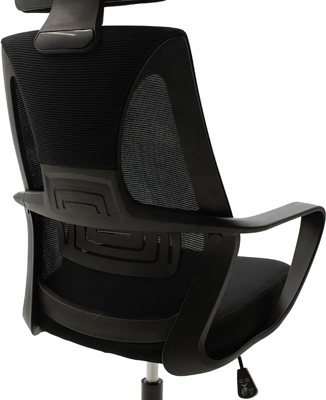 Karrige për zyre Dolphin, e zezë