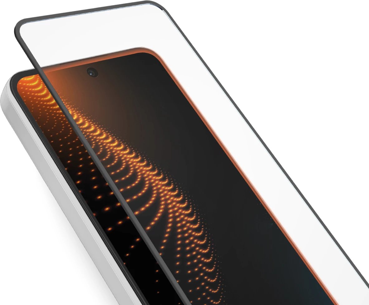 Xham i temperuar SBS D3O për Samsung Galaxy S24/S25, transparent, me aplikator