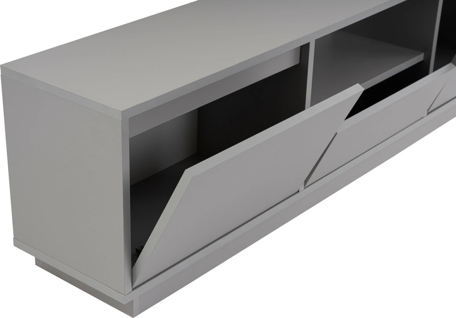 Komodë TV Nordure, Vanguard, ngjyrë gri