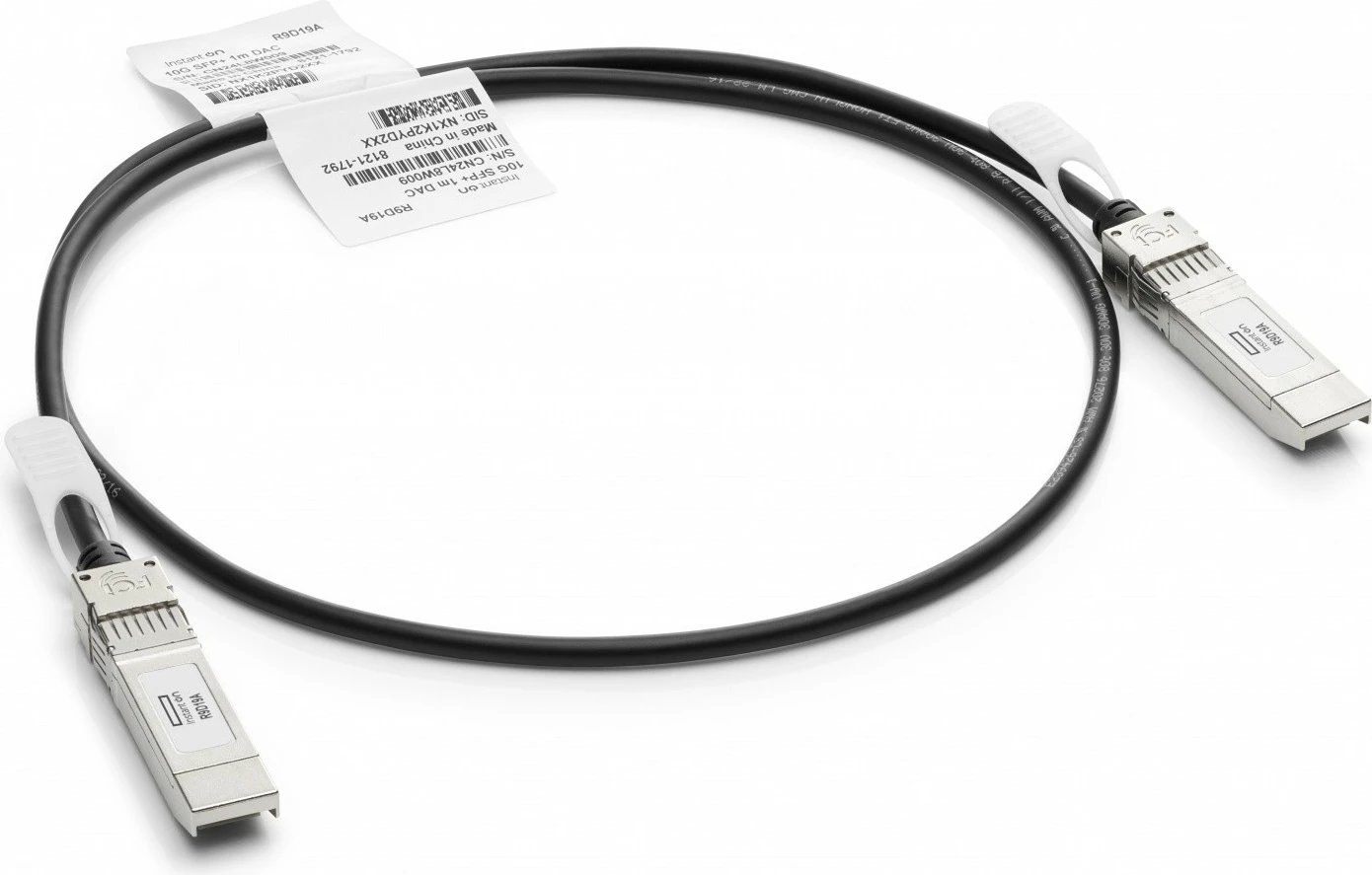 Kabllo DAC SFP+ në SFP+ Hewlett Packard Enterprise Aruba R9D19A, 1m, 10Gbps