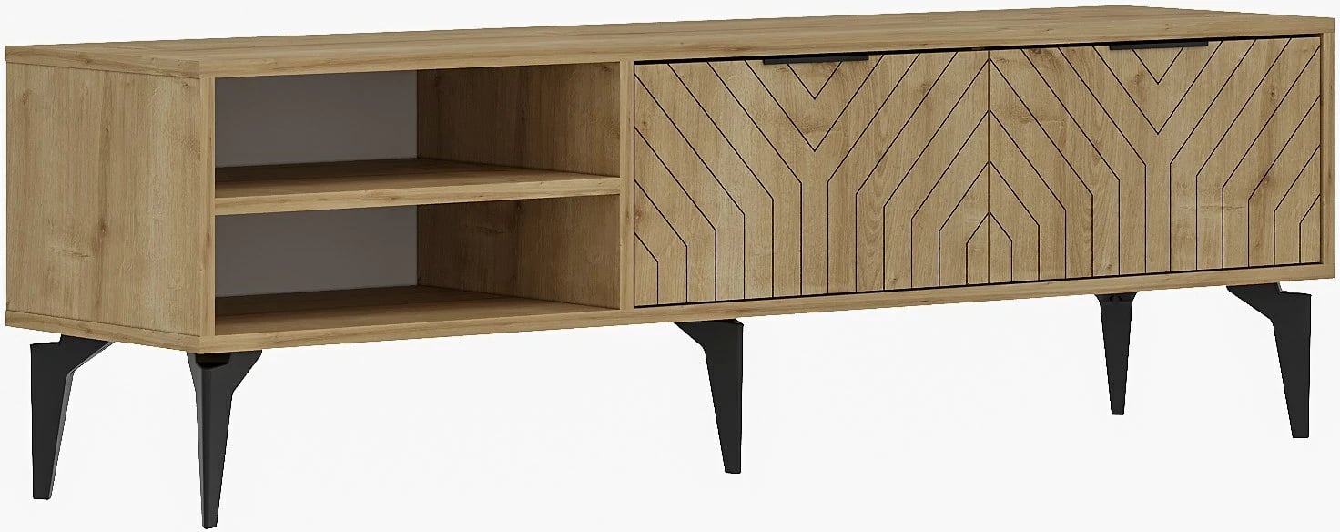 Komodë për TV Skye Decor, Regina, ngjyrë lis safir