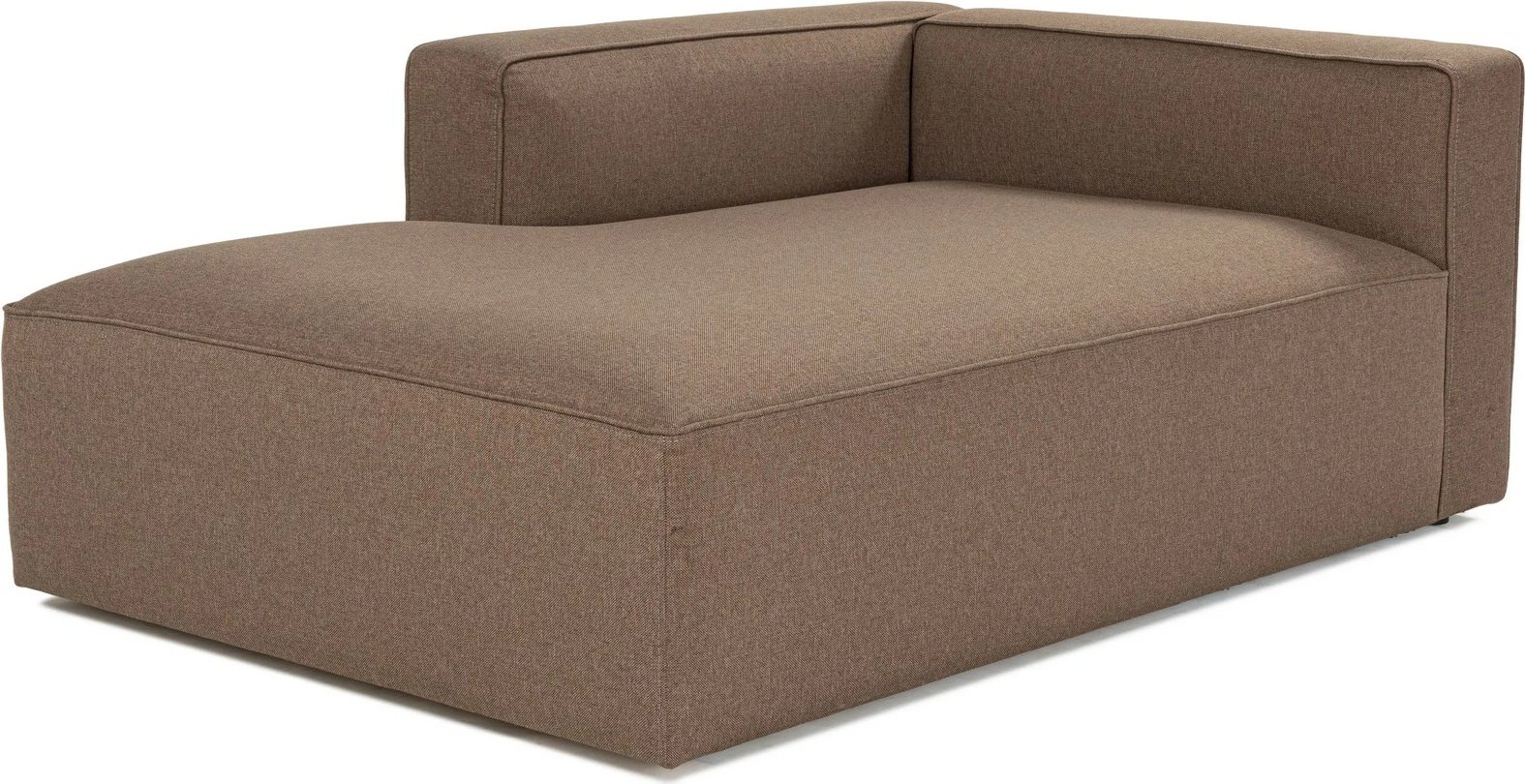 Krevat divan një vendësh, ngjyrë kafe, Mora XL Chl majtas