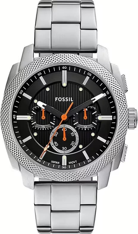 Orë dore për meshkuj Fossil MACHINE, argjend