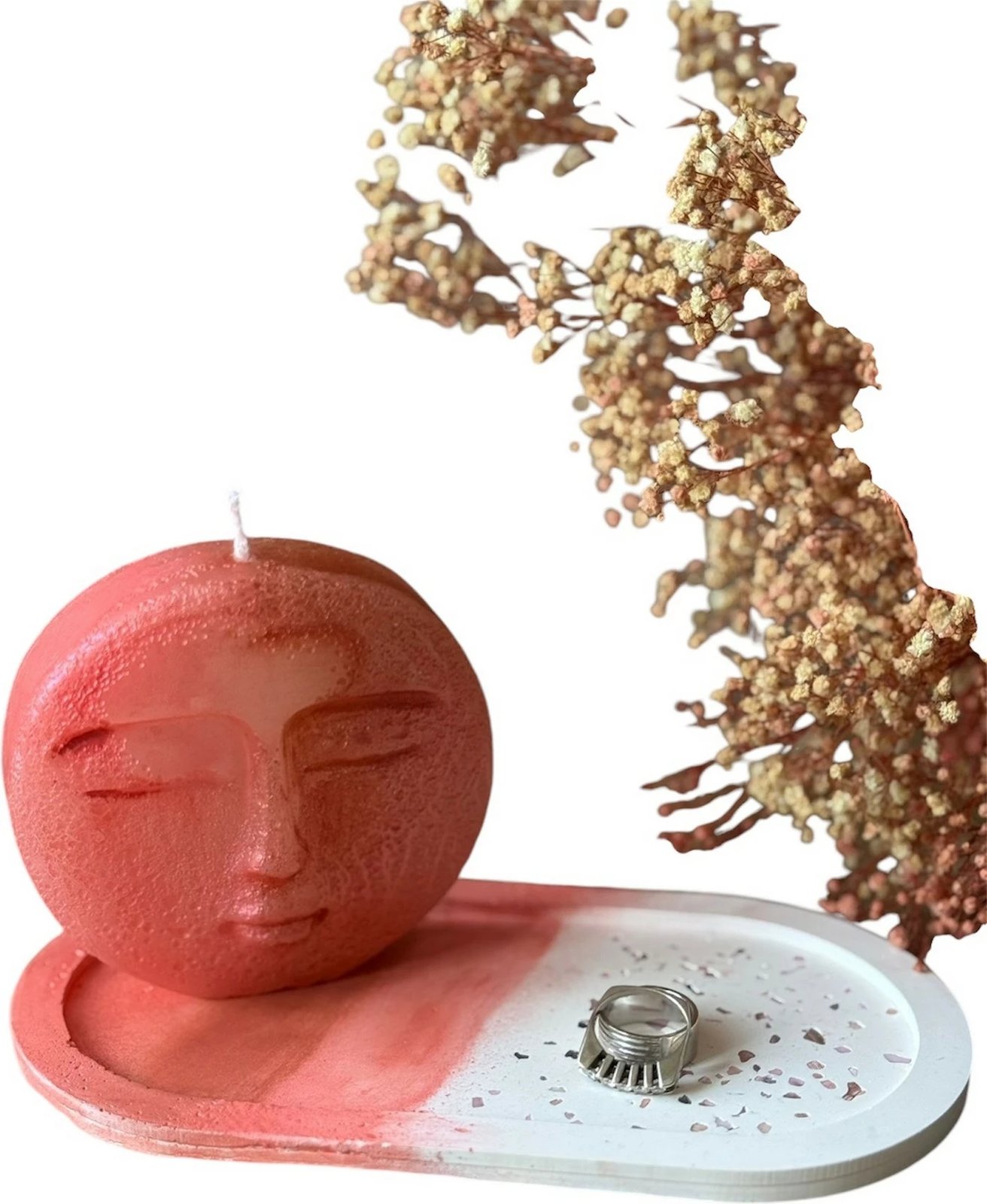 Set qirinjsh (2 copë), Evila Originals, Glamour Candle 21ST - 1