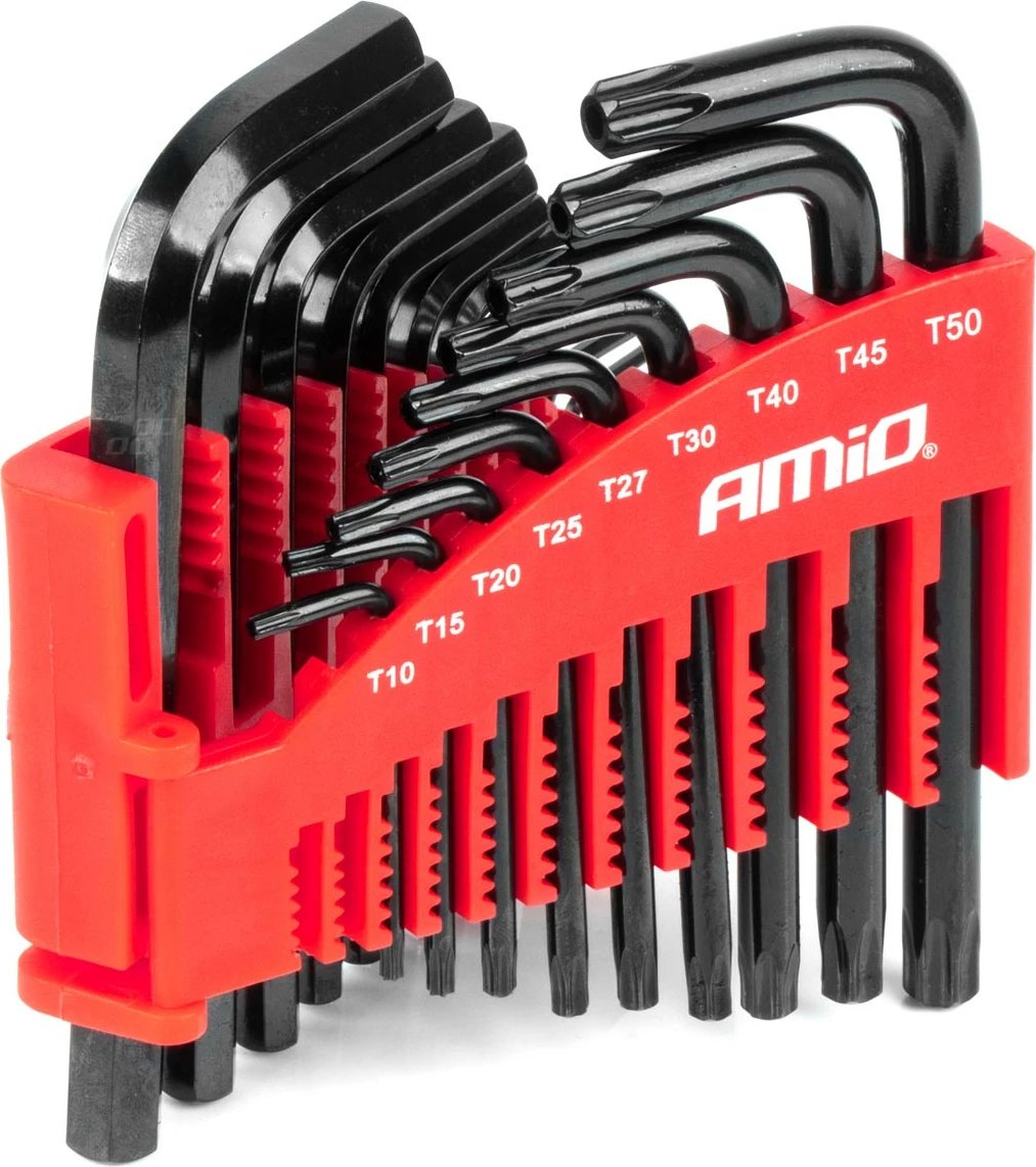Çelësat Imbus hex & torx CRV zi 22 copë