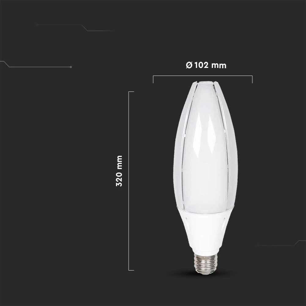 Llambë LED V-TAC VT-260 SAMSUNG CHIP 60W E40 4000K, Bardhë
