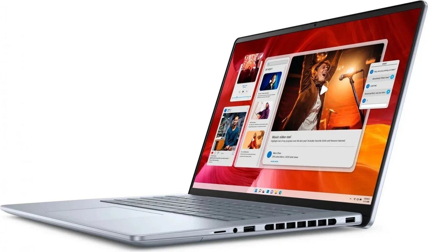 Laptop Dell Inspiron 16 7640, Intel Core Ultra 7 155H, 32 GB RAM, 1 TB SSD, 16", Touch, Bardhë