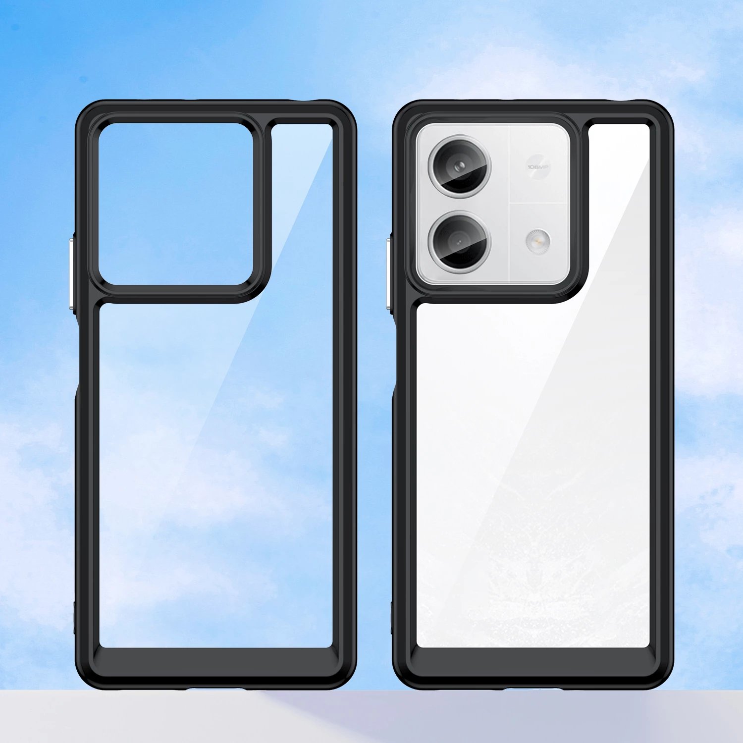 Mbështjellës Hurtel Outer Space për Xiaomi Redmi Note 13 Pro, i zi