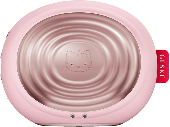 Furçë sonike për fytyrë Geske HK000008PI01 5-në-1 me aplikacion, Hello Kitty, rozë
