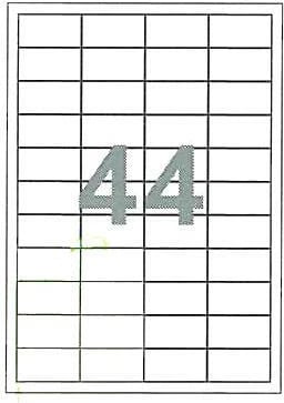 Etiketa vetëngjitëse NEXT 48.5x25.4mm 44/φ 100φ A4, të bardha