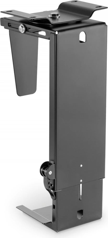 Mbajtës universal për kasë kompjuteri Digitus DA-90411, i zi, montim nën tavolinë