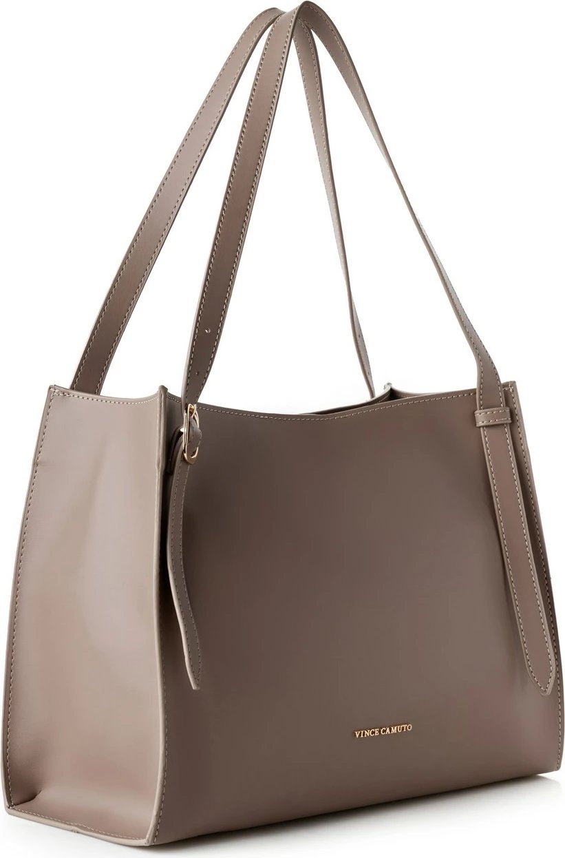 Torbë tote Vince Camuto, Palermo, ngjyrë mink