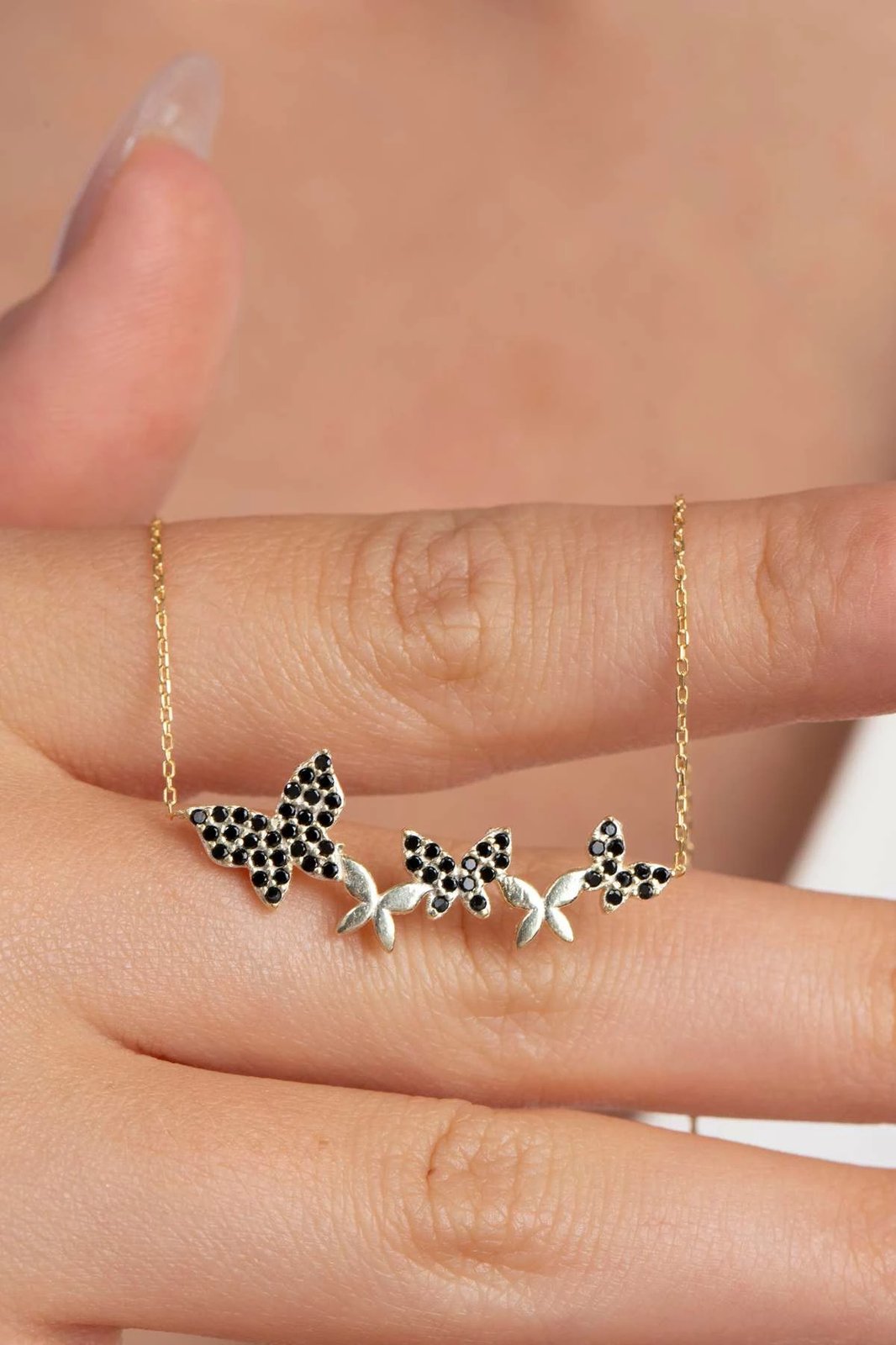 Varëse argjendi me flutura, ngjyrë ari, Jumeon, ELKSLVR7813A