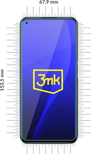Mbështjellës xhami hibrid 3mk FlexibleGlass për Realme 9 Pro