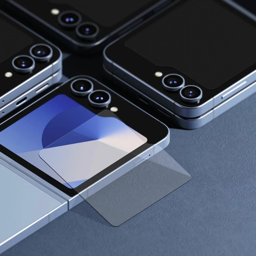 Mbështjellës xhami i temperuar Ringke për ekran të jashtëm Samsung Galaxy Z Flip 6, 2 copë