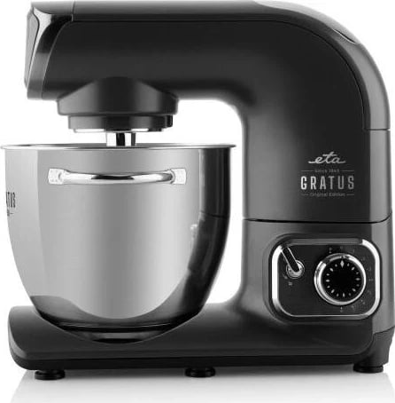 Mikser ETA Gratus Max Evo, me 8 shpejtësi dhe kapacitet 5.5L, ngjyrë e zezë Mikser ETA Gratus Max Evo, me 8 shpejtësi dhe kapacitet 5.5L, ngjyrë e zezë