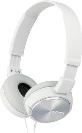 Kufje Sony MDR-ZX310AP me mikrofon, të bardha