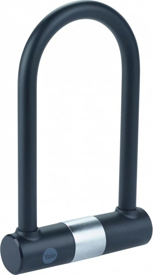 Dry U-Lock për biçikletë YALE HOME YUL0/18/192/2, Çelik, i zi